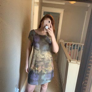 GORGEOUS Leopard Print Colorful Glittery Dress